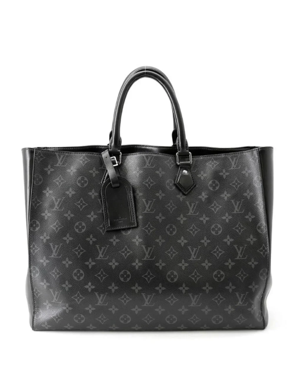 Louis Vuitton Tote Monogram Eclipse Grand Sac Black